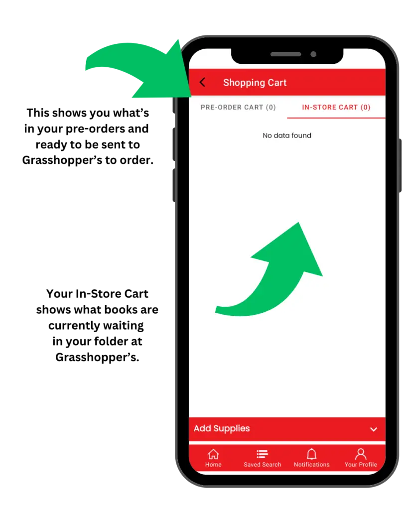 ComicHub App Shopping Carts